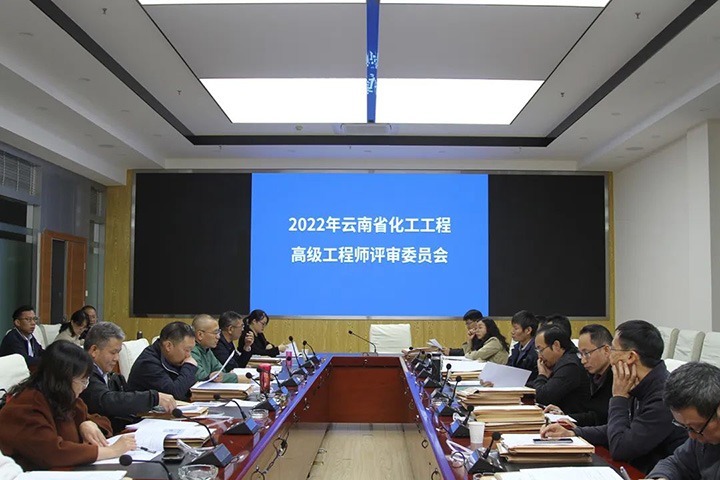 2022年云南省化工工程高级工程师评审委员会在集团顺遂召开